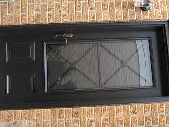 steel door with window design oakville