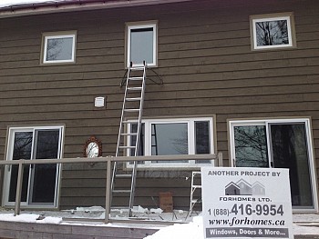 Forhomes custom size windows replacement Mississauga