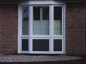 Custom casement bay window system by FORHOMES Ltd. in Toronto.