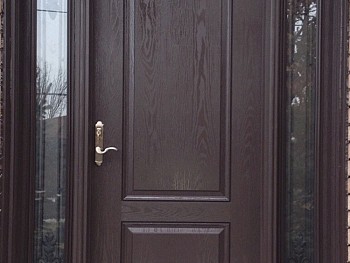 stained fiberglass doors oakville