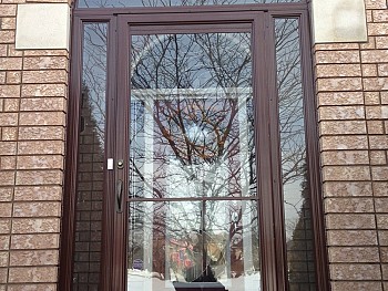 entry door oakville with glass