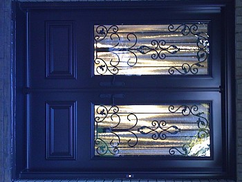elegant design on steel entry doors Caledon