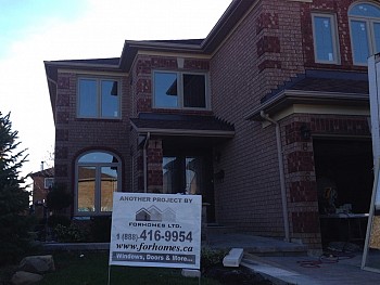 Forhomes energy efficient vinyl replacement windows in Caledon