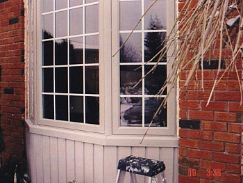 Custom Bay Window with grills Caledon