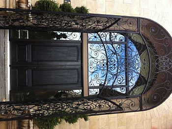 fiberglass doors with custom window design oakville