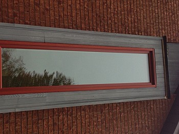 Custom painted replacement window in Oakville by Forhomes