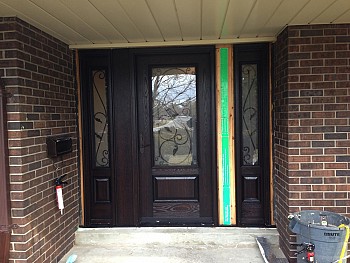 Steel replacement exterior doors Forhomes Oakville