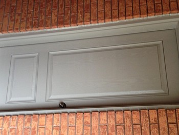 white entry door forhomes Caledon