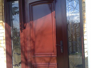 painted exterior door custom color mississauga