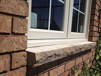 Stone Window Sill repair & Replacement Caledon
