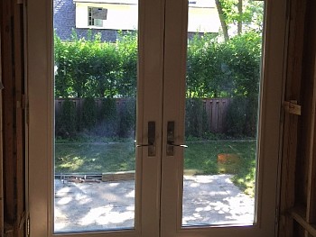 GARDEN DOOR WITH OVERSIZED GLASS