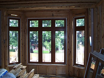 Installation of replacement windows in Caledon