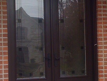 entry doors Mississauga with window design
